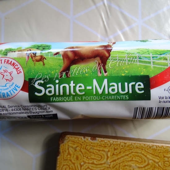 Bruschetta au jambon et chèvre (camembert)10