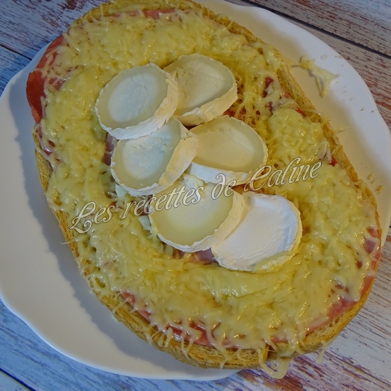 Bruschetta au jambon et chèvre (camembert)15