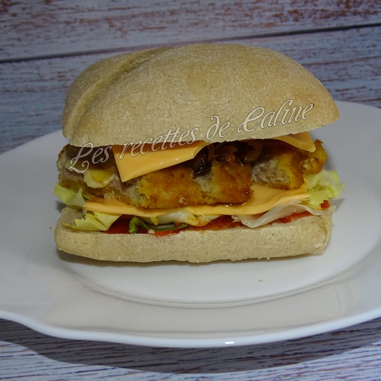 Cheese burger au cordon bleu25