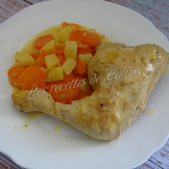 Cuisse de poulet aux saveurs du sud21