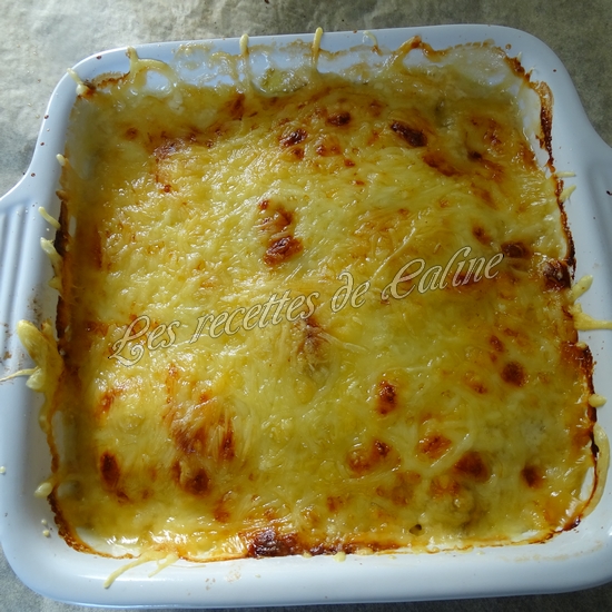 Gratin d’endives aux poires et au Munster16