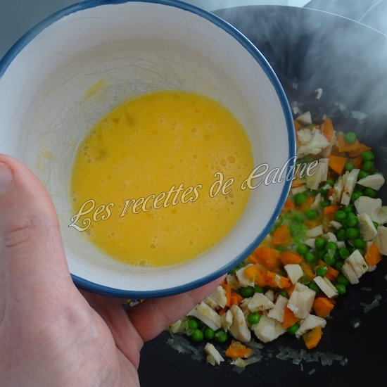 Riz de chou fleur aux petits pois15