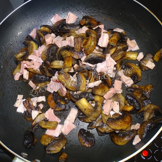Chausson au champignons et boursin08