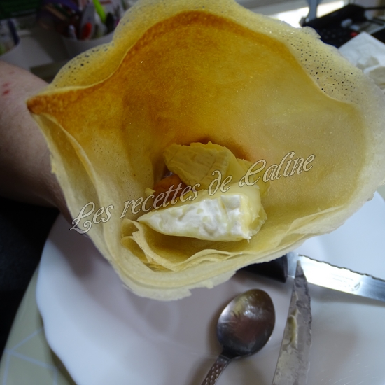 Cornet normand aux pommes et au camembert12