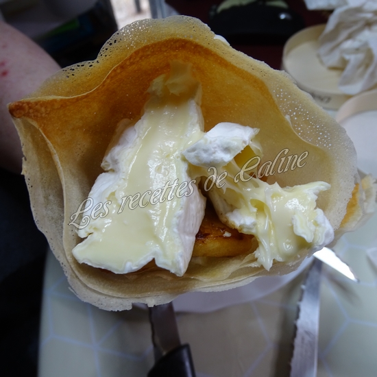Cornet normand aux pommes et au camembert14