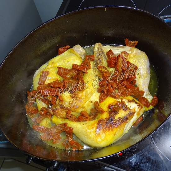 Poulet crémeux aux tomates09