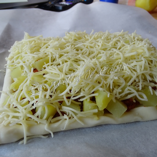 Tarte fine aux pommes de terre et chorizo15