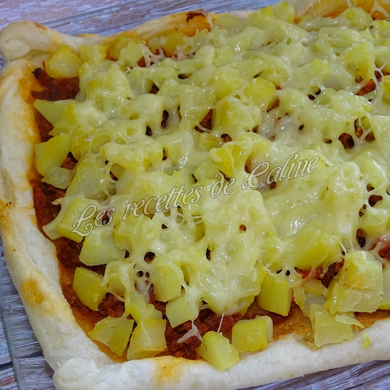 Tarte fine aux pommes de terre et chorizo20