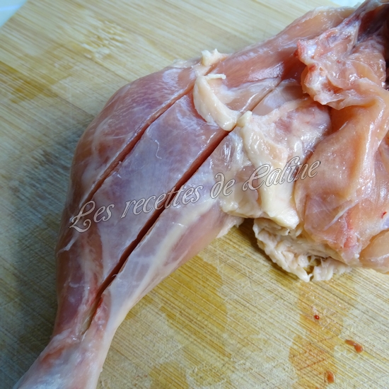 Cuisse de poulet mariné aux épices grill master04