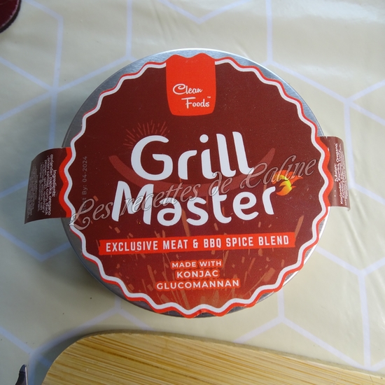 Cuisse de poulet mariné aux épices grill master06