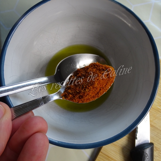 Cuisse de poulet mariné aux épices grill master07