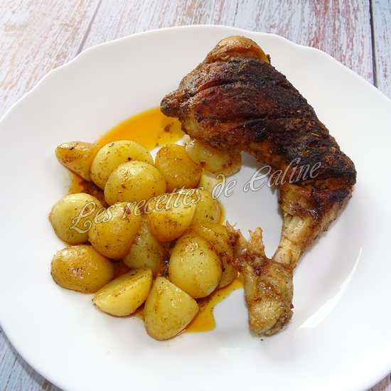 Cuisse de poulet mariné aux épices grill master11