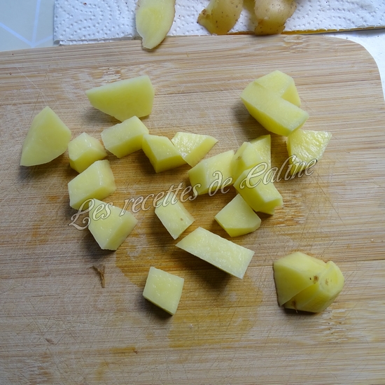 Gratin de poulet épicé et pommes de terre02