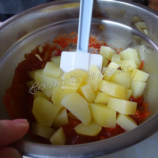 Gratin de poulet épicé et pommes de terre14