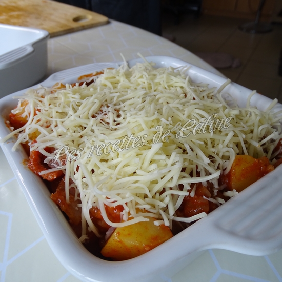 Gratin de poulet épicé et pommes de terre21