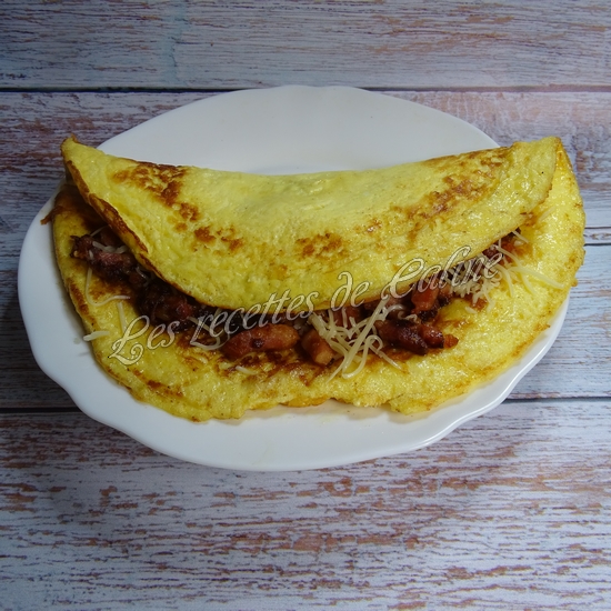 Omelette aux lardons13
