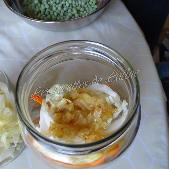 Riz au poulet et petits légumes en bocal16