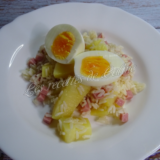 Salade de riz aux pommes de terre09