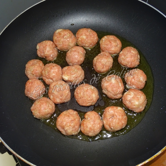 One pot nouilles asiatiques, champignons et boulettes de dinde14