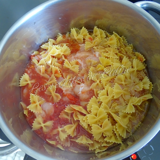 One Pot Pasta de farfalles crémeuses au poulet10