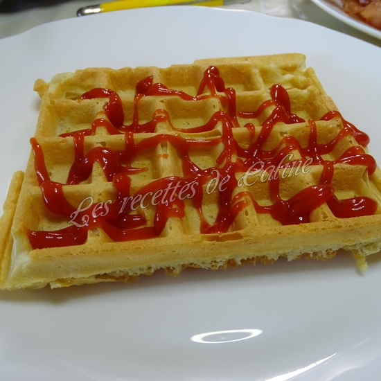 Gaufres a l'oeuf poché et bacon17