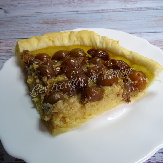 Tarte aux mirabelles et crème d'amandes14