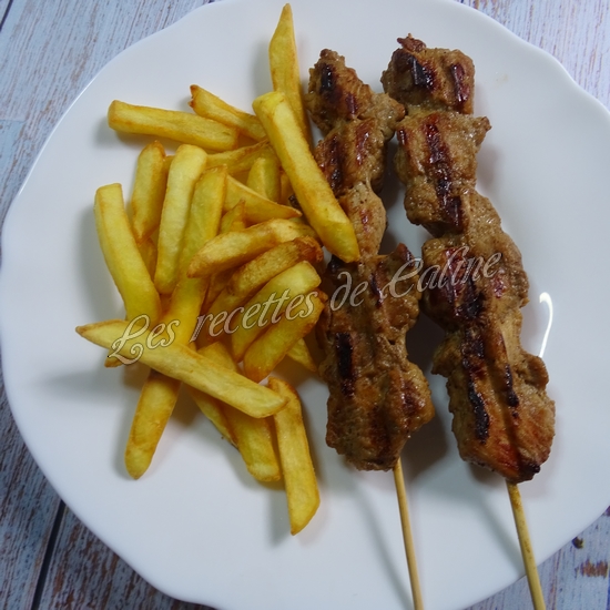 Brochettes de dinde caramélisées14