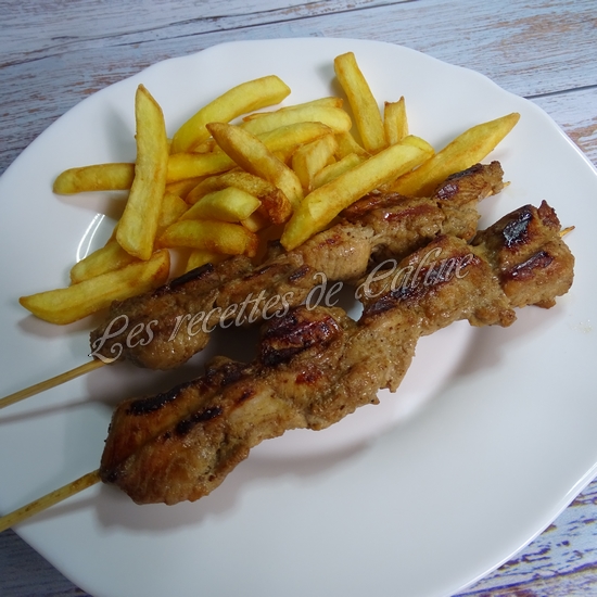 Brochettes de dinde caramélisées15