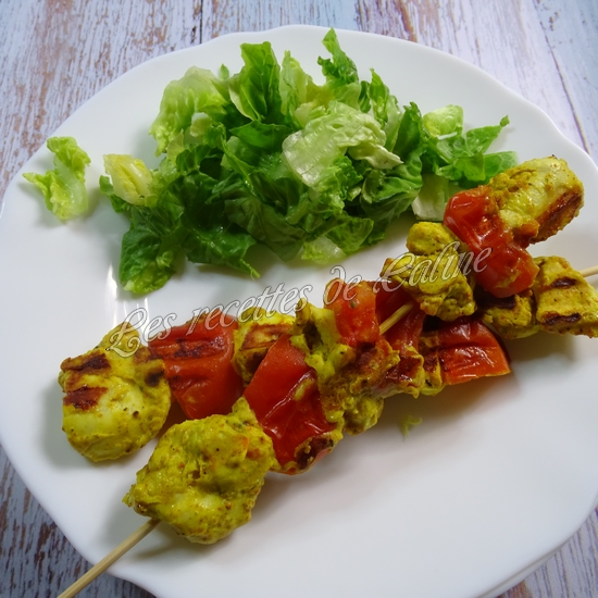 Brochettes de dinde marinées17