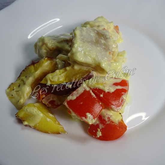 Cabillaud aux tomates et nectarines19