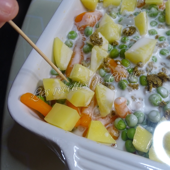 Dos de cabillaud au lait de coco et petits légumes09