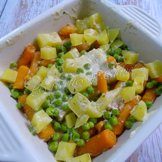 Dos de cabillaud au lait de coco et petits légumes10
