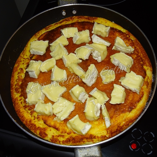 Omelette au camembert11