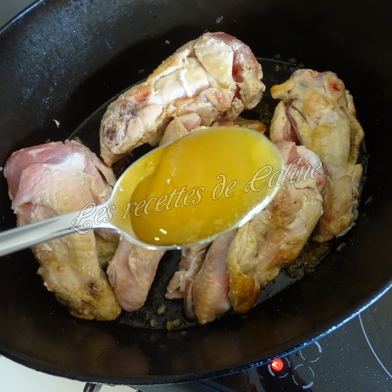 Pilons de dinde au miel08