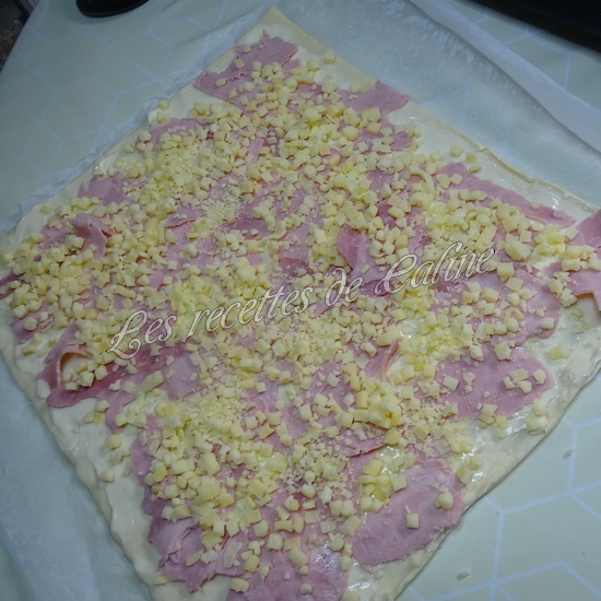 Pizza roulé au fromage et jambon04