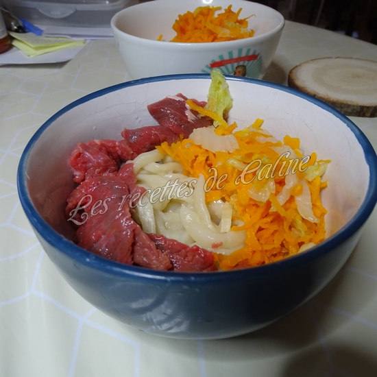 Ramen de boeuf aux nouilles udon26