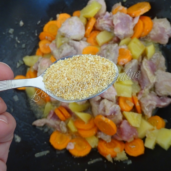 Sauté de porc au curry14