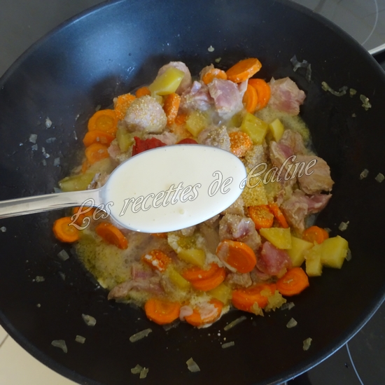 Sauté de porc au curry16