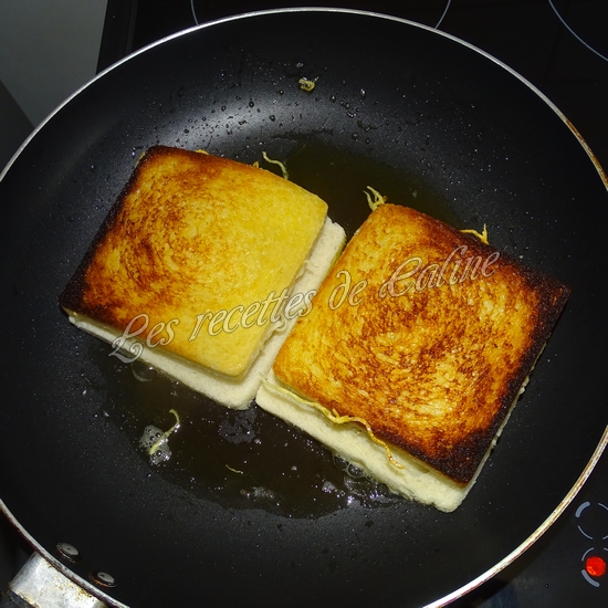 Tuna melt sandwich américain thon &amp; cheddar19