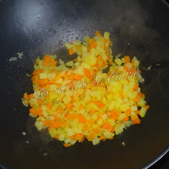 Brick au poulet, pomme de terre et carotte18