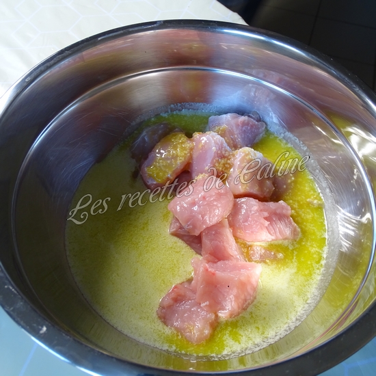 Brochette de poulet en marinade09