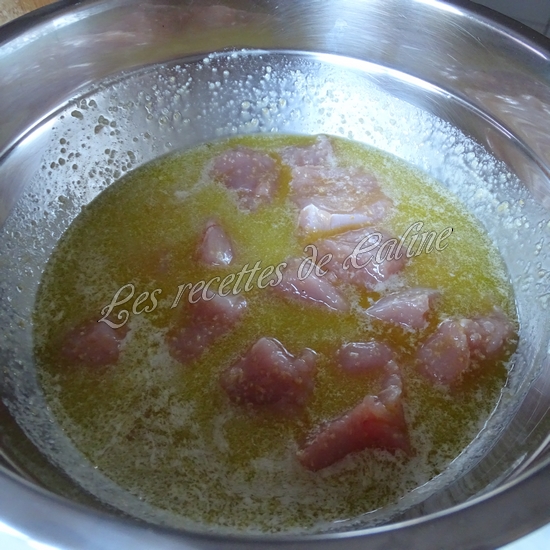 Brochette de poulet en marinade10