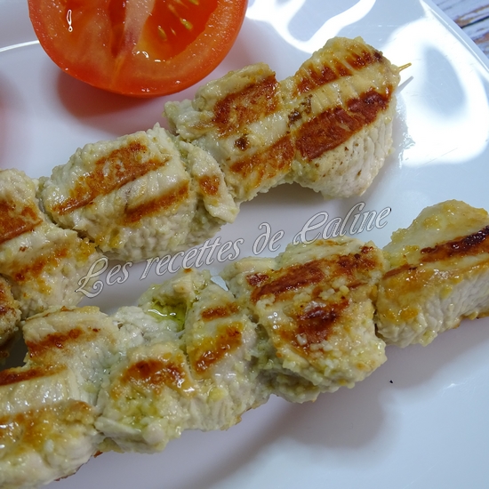Brochette de poulet en marinade14