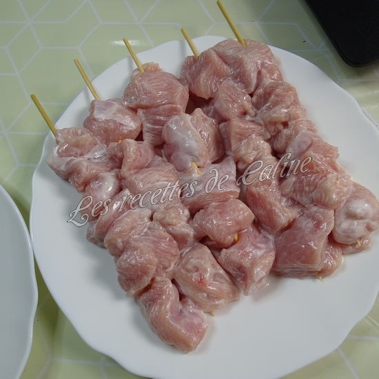 Brochettes de volaille au lait de coco04