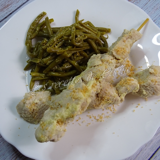 Brochettes de volaille au lait de coco12