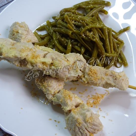 Brochettes de volaille au lait de coco13