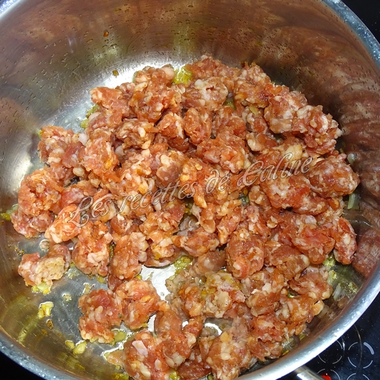 Gratin de gnocchi aux saucisses08