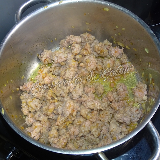 Gratin de gnocchi aux saucisses09