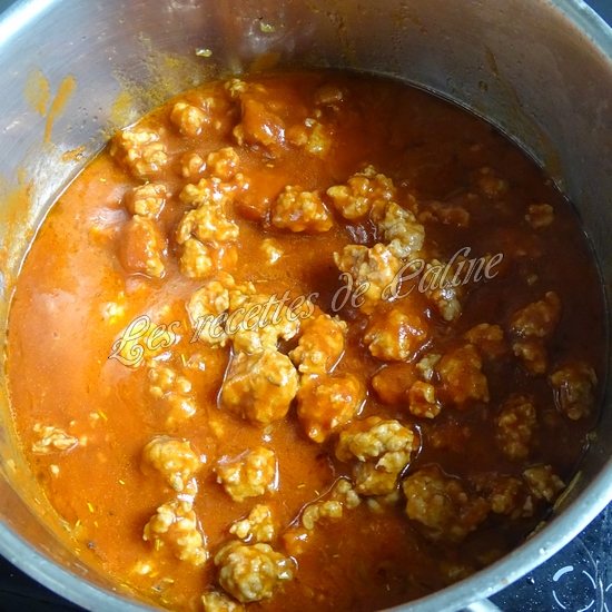 Gratin de gnocchi aux saucisses12