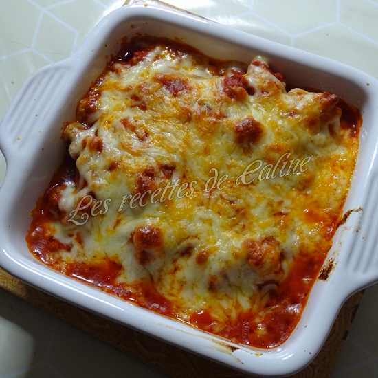 Gratin de gnocchi aux saucisses19